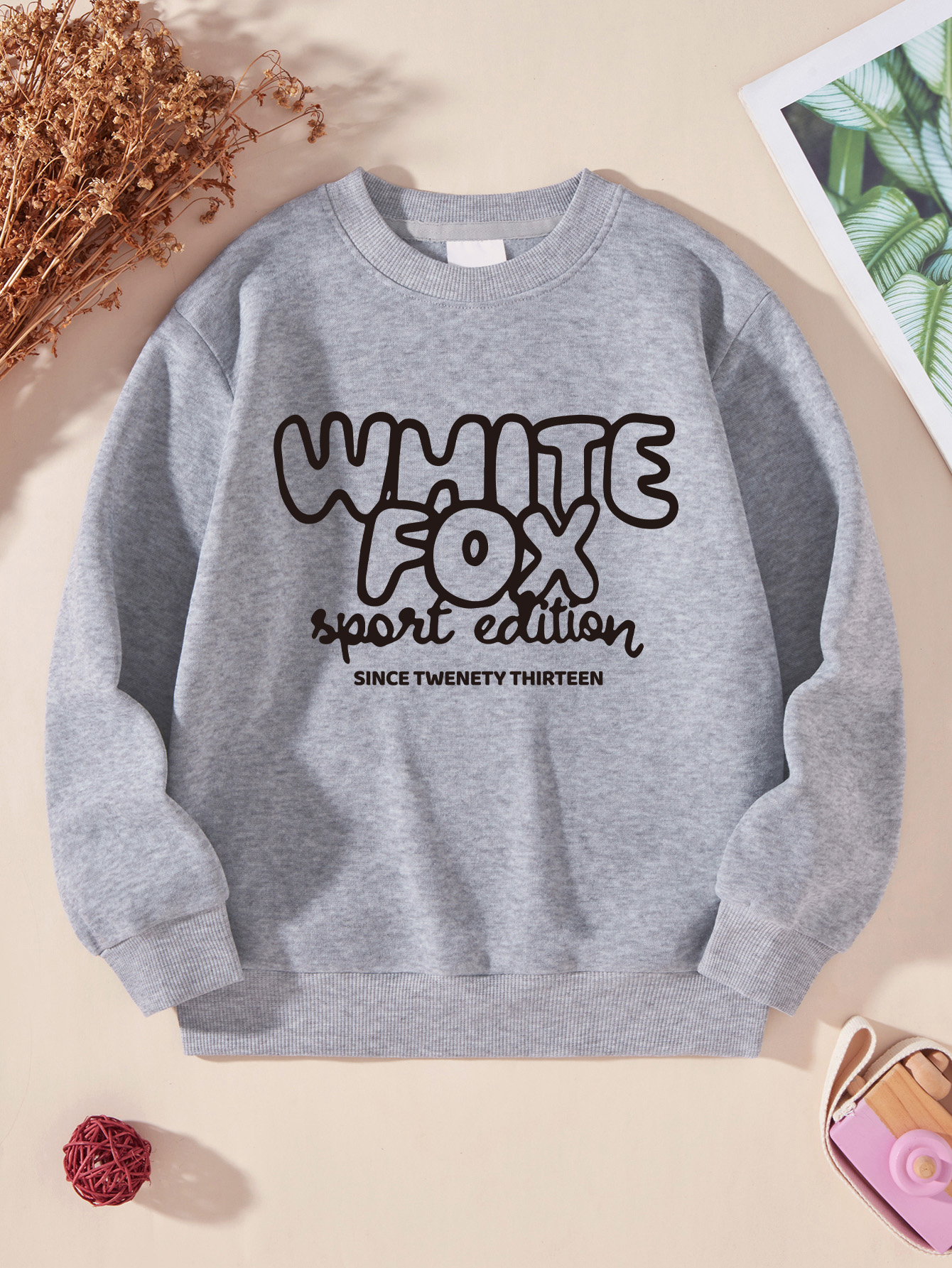 Pure cotton sweater women's 2025 new spring and autumn American letters cute pattern women's fashion high street casual coat