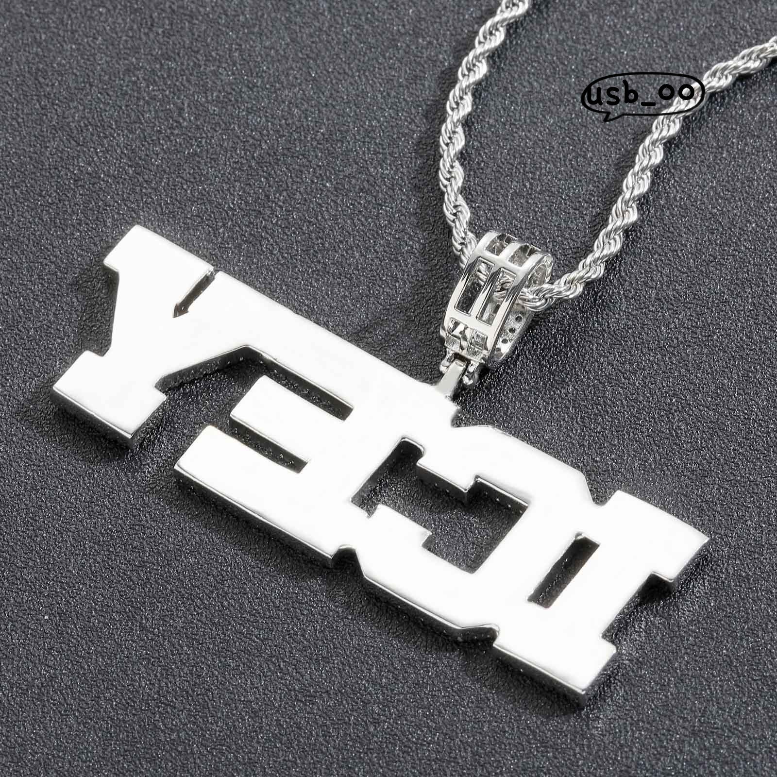 Pendant Out Letter DIY Iced Cubic Moissanite Monogrammed Pendants T Square Diamond Name Pendants for Couple