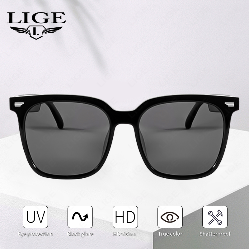 Polarized Bluetooth sunglasses, suitable for both men and women, sports smart glasses, built-in microphone and open music speaker,