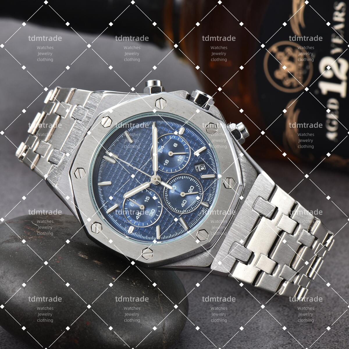 Audemare Pidget watch Designer watch Wrist Watches Men New Mens Watch All Dial Work Quartz Watch Top Luxury Clock Men audemare watch 74c