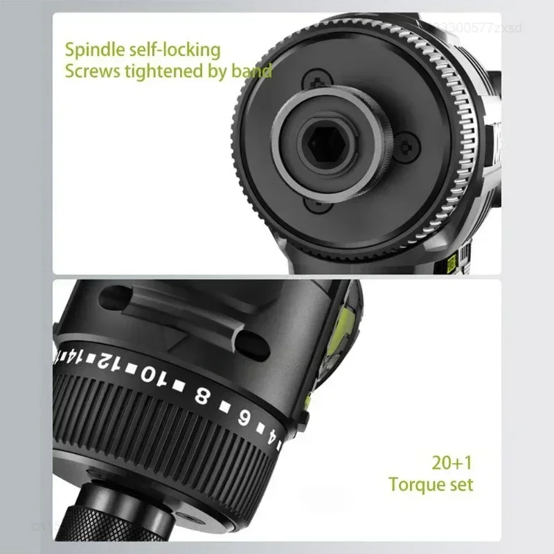 WORX 12V Brushless Driver Electromechanical Drill WU129 Lithium Battery Screwdriver Multifunctional Impact Screwdriver