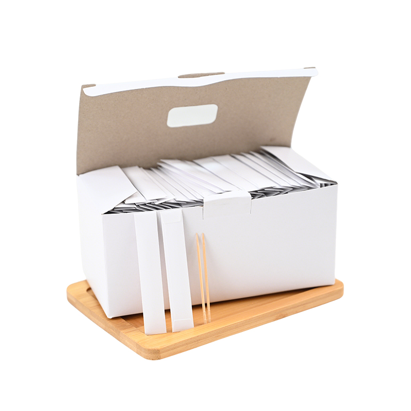 White Coated Paper Toothpick Packs for Hygiene convenience