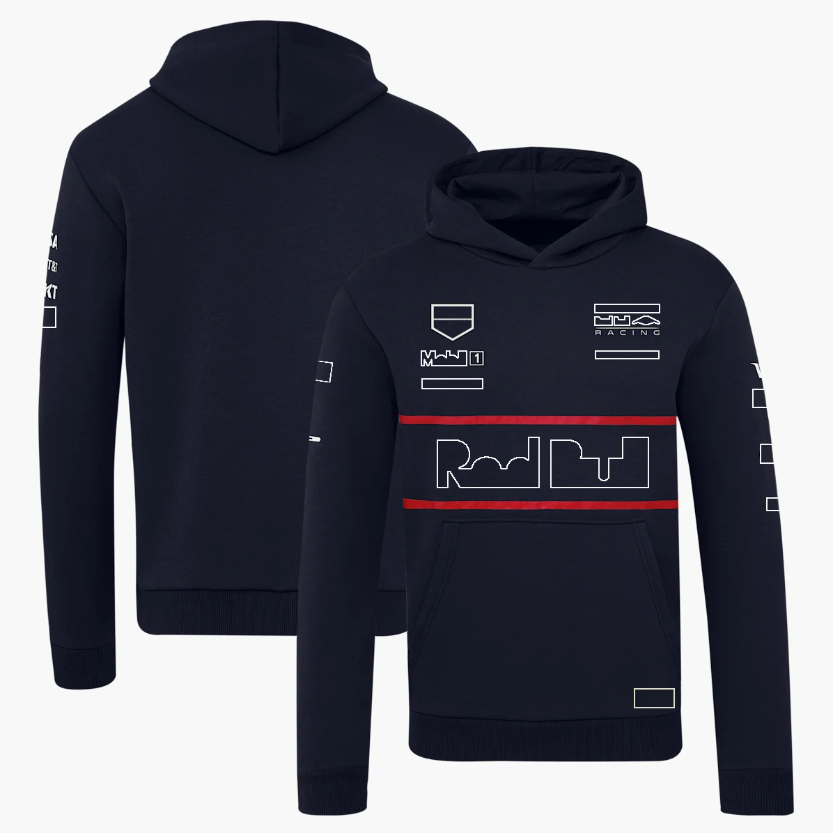 F1 2025 Racing Team Formula 1 Driver New Season Classic Men Hoodie Car Fans 1/4 Zip Midlayer Jacket Plus Size free shipping