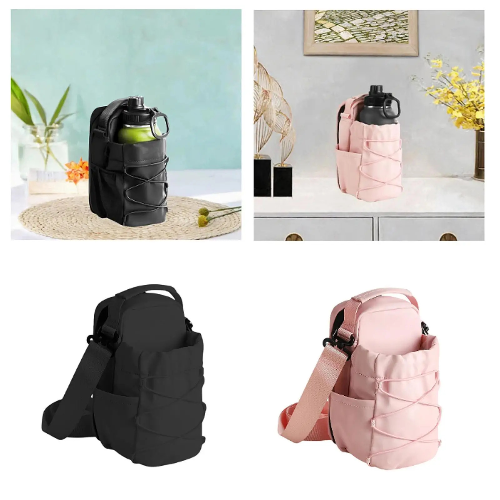 Magnetic Gym Bag Multipurpose with Pocket Wear Resistant Workout Pouch Water Bottle Pouch for Travel Sports Yoga Camping Work 250709