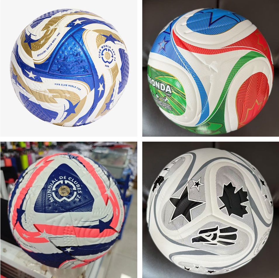 2026 Club World soccer Ball Size 5 Euro 2024 Cup high-grade nice match football Ship the balls without air