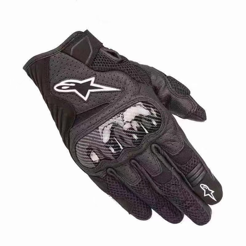 Cycling Gloves A Star Summer Locomotive Riding Protection Punched Breathable Motorcycle Gloves