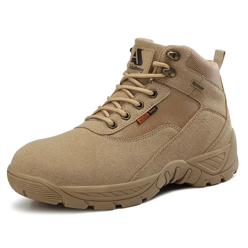 Men Tactical Boots Hiking Shoes Plus Size Boot Climbing Shoes Waterproof Outdoor Ankle Casual 250716