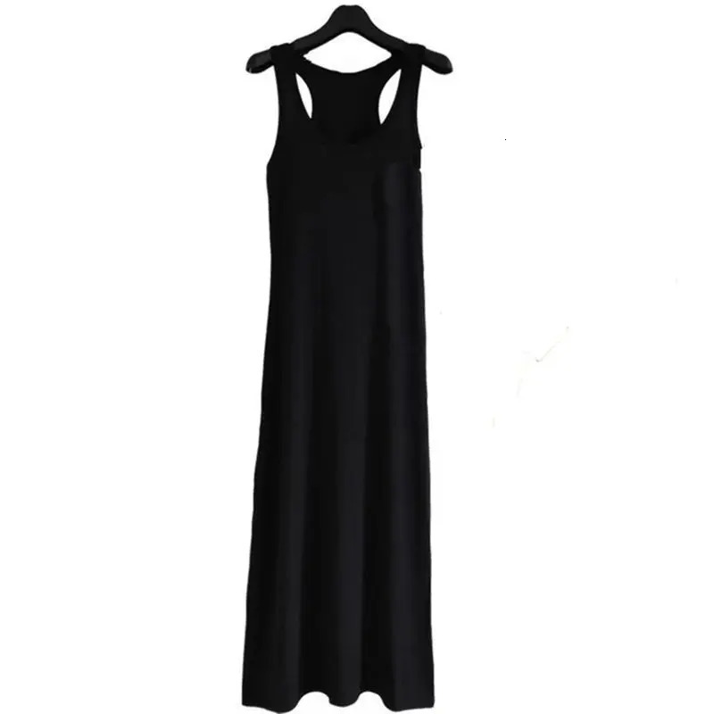 Hook Flower Hollow VNeck Knitted Short Sleeve Pullover Sweater Loose Black Modal Sleeveless Vest Dress Sets Two Piece Set 250709