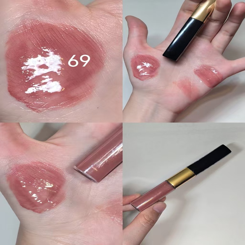 Dropshipping Lip Gloss Moisturizing Shiny glitter liquid lipstick clear lipgloss beauty Cosmetics lip tint Make Up Tool