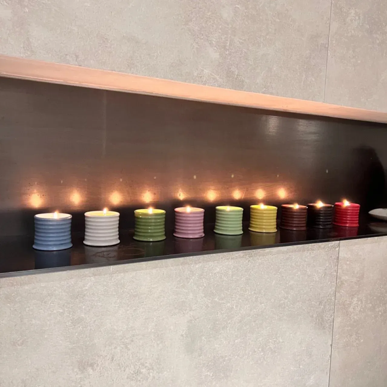 Spain Scented Candles Pottery Jar Top Quality Fragrance Candle ivy Aromatherapy Box Home Decoration Christmas Gift