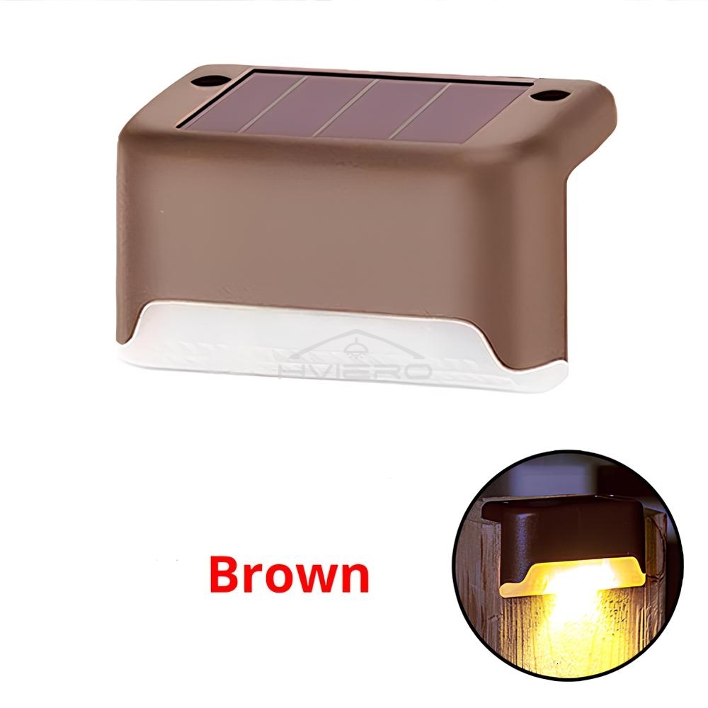 1/4/8/12/16X Solar Led Outdoor Garden Lights Warm White Waterproof Night Stair Fence Villa Campus Farm Park Decor Lighting Bulbs
