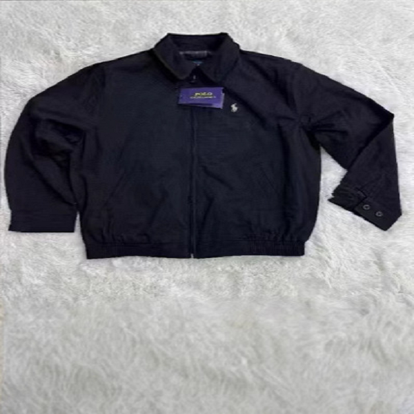 Laf RL Classic Men and Women Unisex Vintage Style Zipper Jacket for Couples Polo Shirt