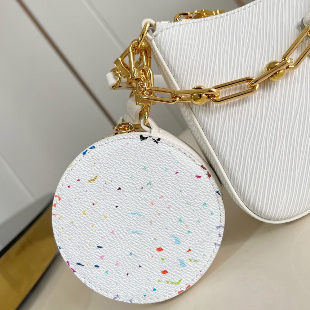 Fashionable Keychain Wallet and Mini Makeup Bag Set for Women Stylish Keyring Bag Charm L250928LY08