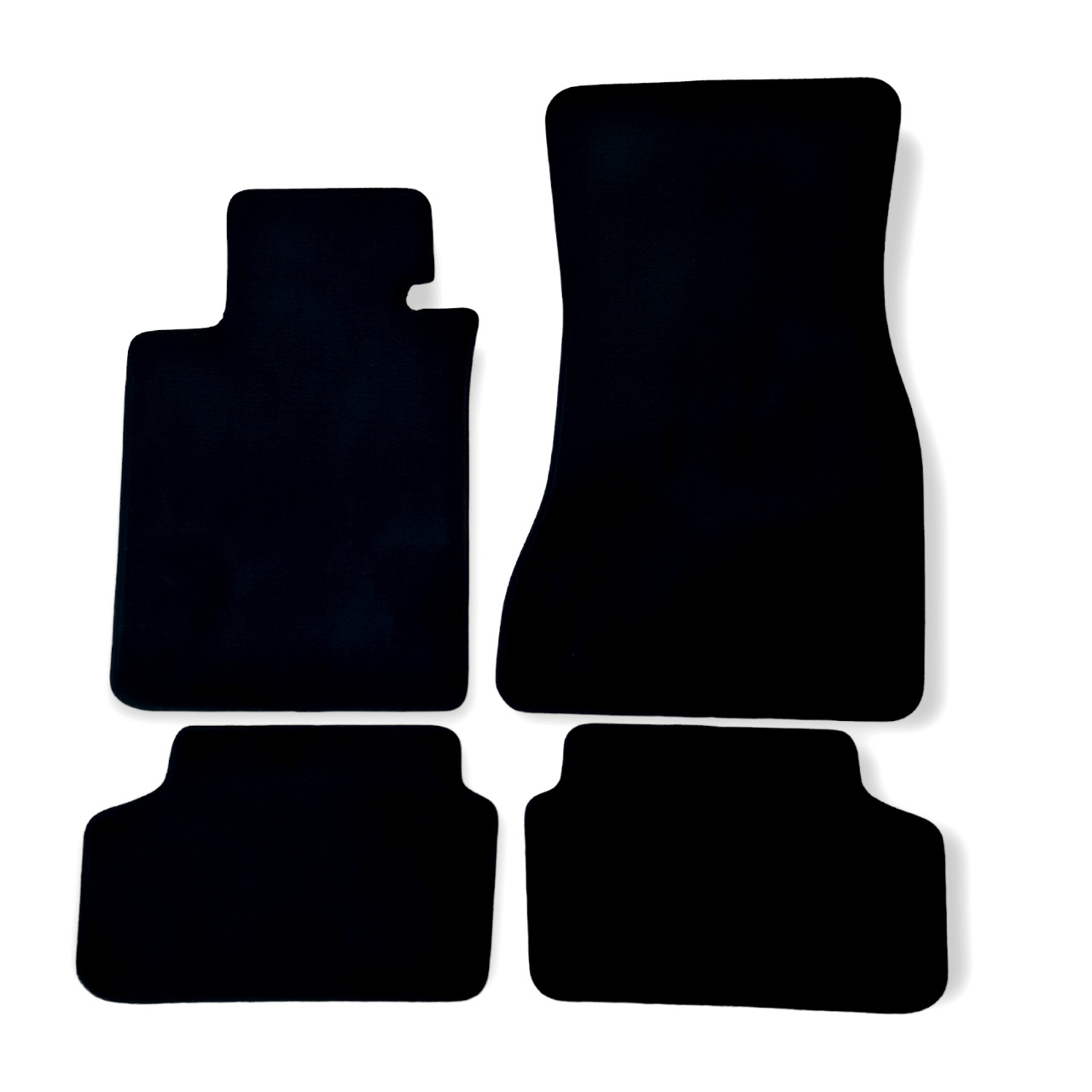 Car Floor Mats For BMW 5 M5 G30 Velour Waterproof Black Carpet Auto Liners New