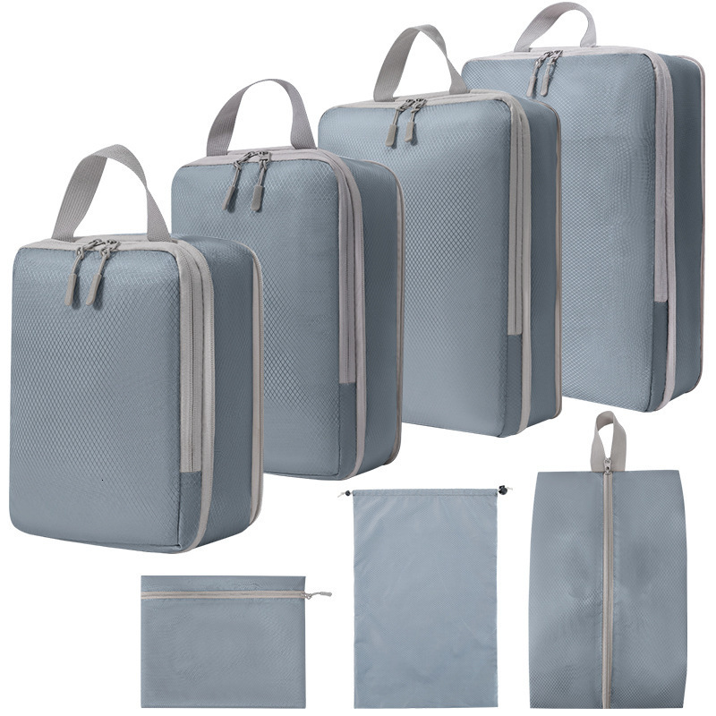Compression Travel Storage Bag Set Digital Toiletry Cosmetic Storage Bag Shoes Luggage Clothing Travel Storage Bag
