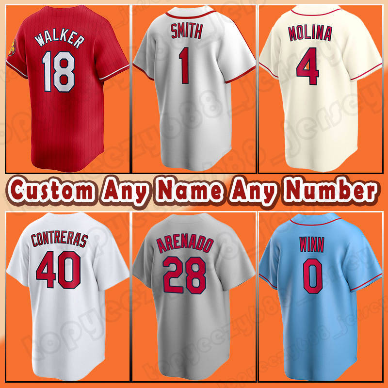 Nolan Arenado Baseball Jersey Cardinalss Alec Burleson Masyn Winn Brendan Donovans Lars Nootbaar Nolan Gorman Walker Michael Siani Willson Contreras Ryan Helsley