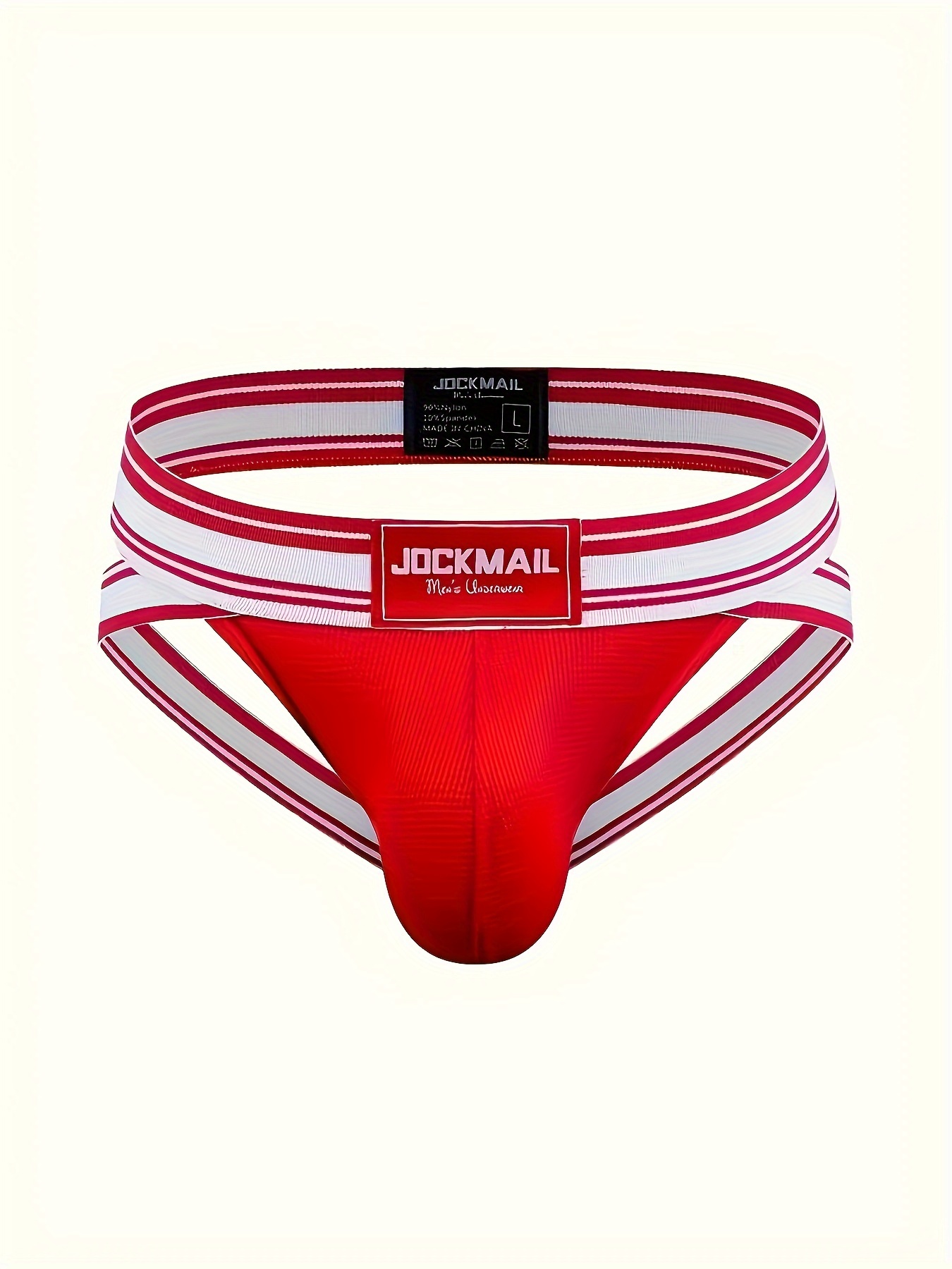UpUns JOCKMAIL Mens Sexy Jockstrap Underwear Mesh Breathable Thongs G-String Quick Drying Athletic Supporters Wholesale Free Shipping