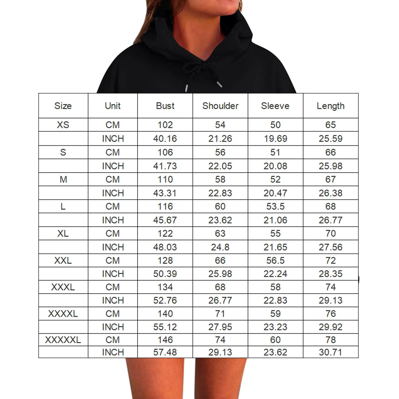 Womens Long Sleeve Oversized Autumn Drop Shoulder Sleeves Hooded Plush Solid Loose Casual Sweatshirt 250709