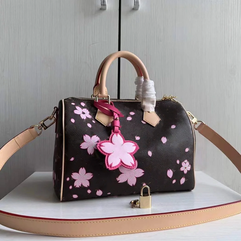 women bag limited edition cherry blossom bag designer bag shoulder bag 2025 in All Categories fashion bag women bags leather bag handbag designer purses and handbags