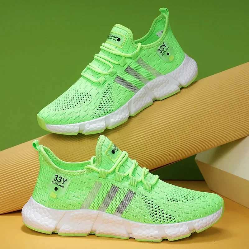 Men Running Shoes Breathable Mesh Sports Shoes Women Sneakers Lightweight Casual Tennis Shoes Male Tenis Masculino Z250709