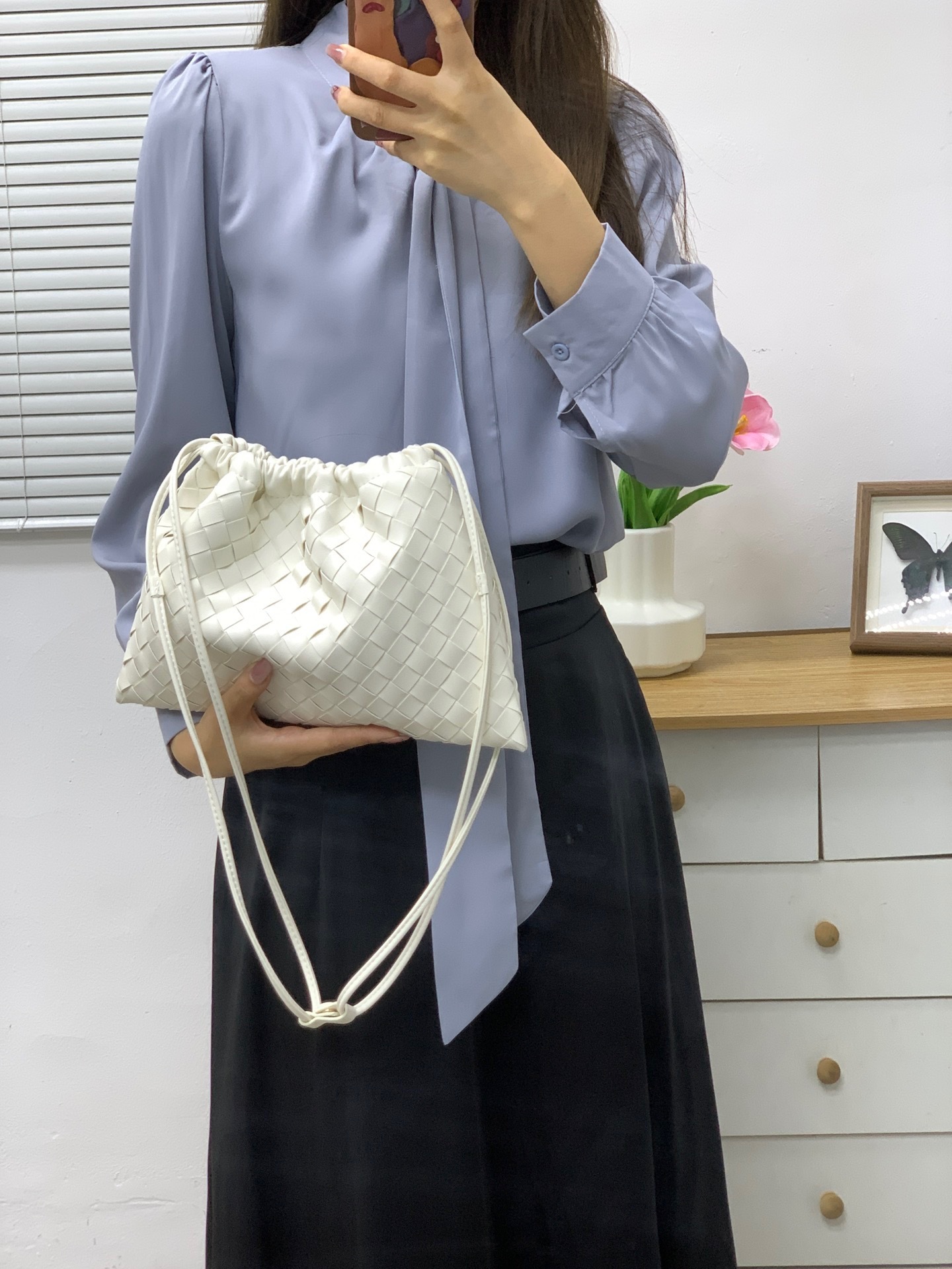 Sac De Luxe Suede Faux Leather Mini Bag Satchel Beach Clasp Drawstring Embroidery Red Mini Medium Women S Bags Designer
