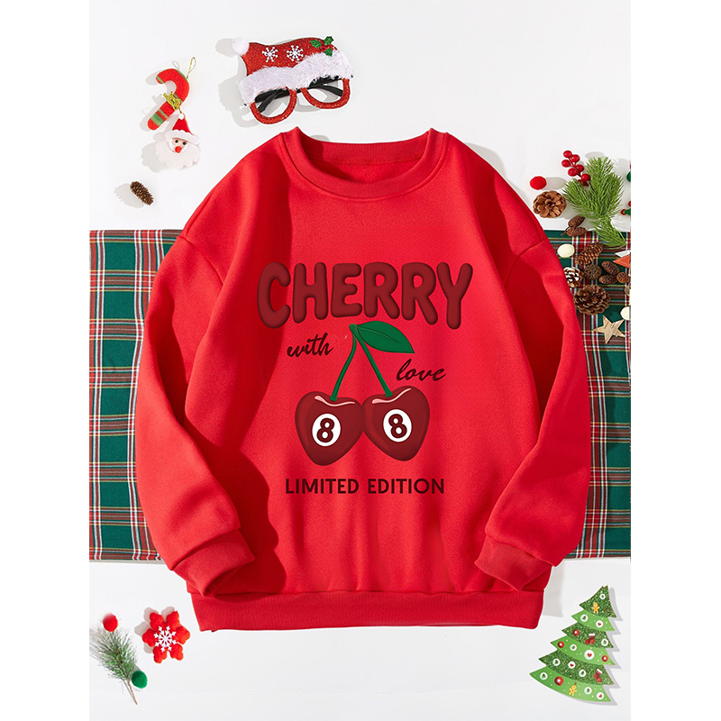 Women's Sweatshirts Fashionable Pure Cotton Hoodie for Ladies: Stylish American Letter Design Ideal for Spring/Autumn Wear