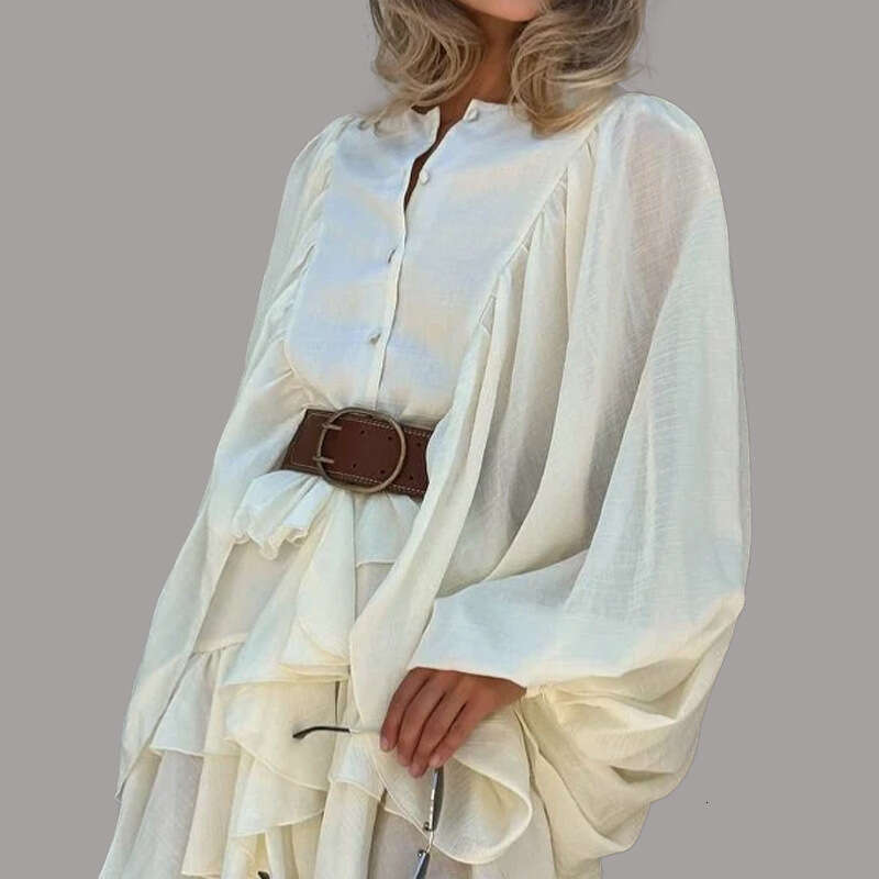 New Summer Lace-Up Women's Dress B5