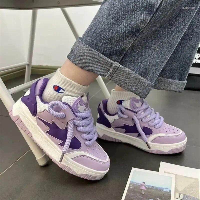 Casual Shoes Women 2025 Design Men Vulcanized Retro Sports Shoe Fashion Chunky Sneakers Female For