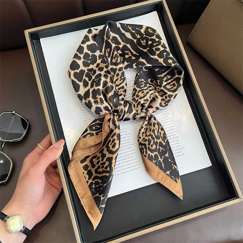 Summer Sunscreen Lemon Print 70cm Square Beach Silk Scarf Casual Elegant Thin Breathable Neck Women Head Wrap Hair Scarves Shawl M250709