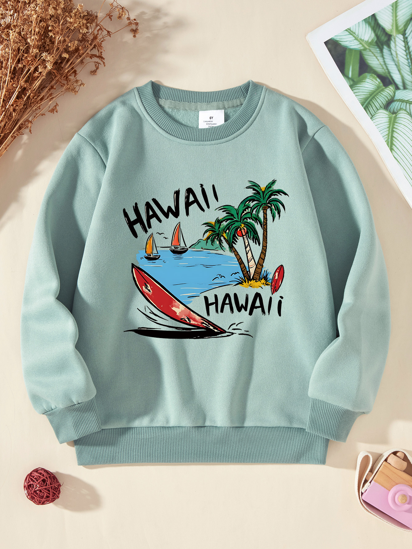 Women's Sweatshirts Pure cotton sweater women's 2025 new black spring and autumn American letters women's fashion high street hoodless 