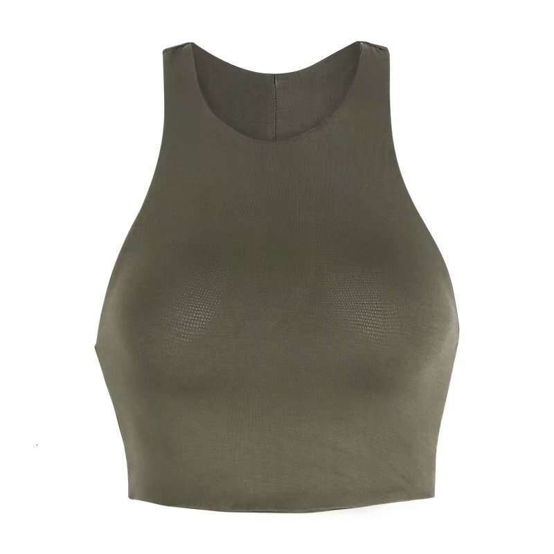 Summer Spicy Girl Short Slim Fit Crop Strap Tight Tank Top Women Trendy B5