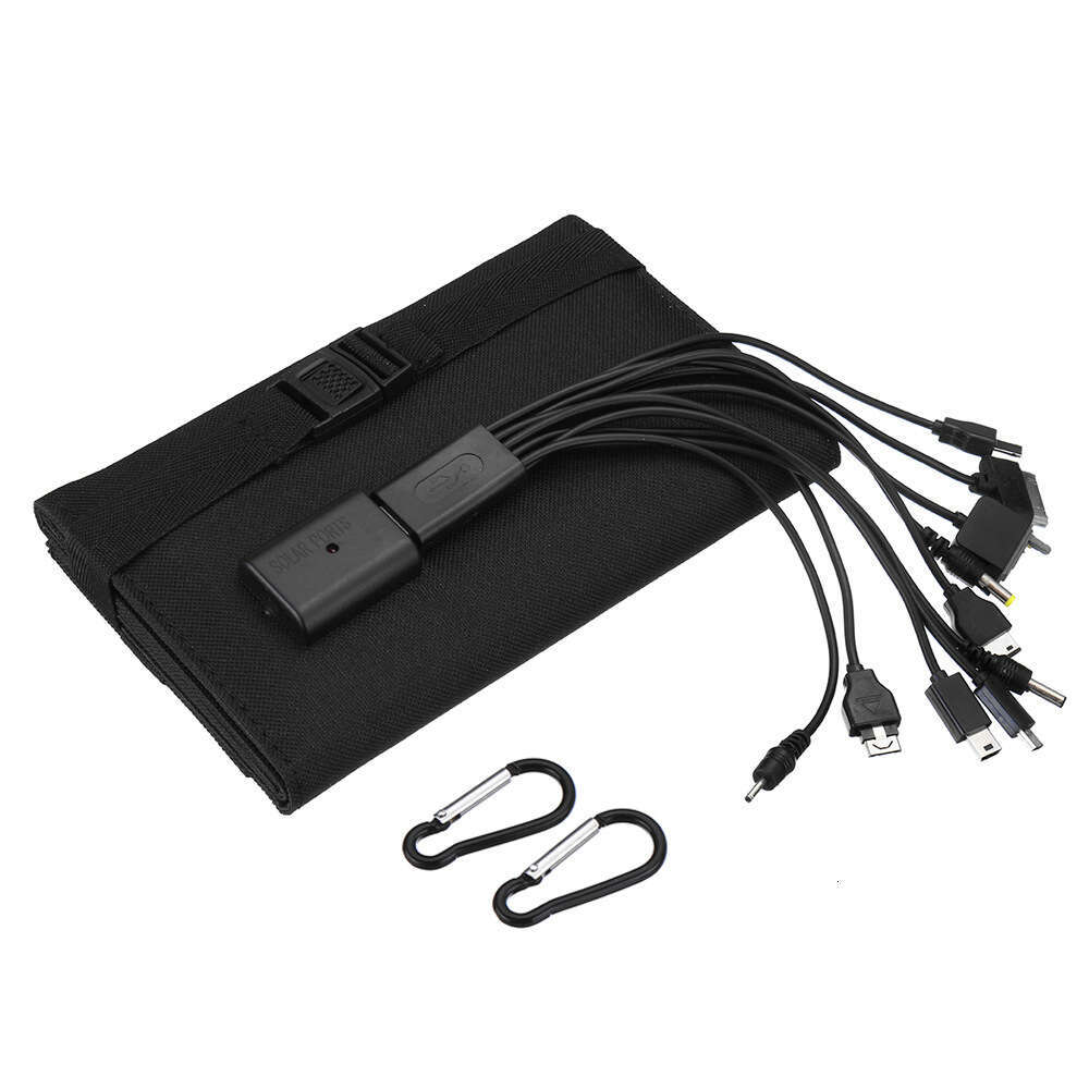 ALLPOWERS Flexible Foldable Solar Panel bag 5V High Efficience Solar Battery Charger 20W Solar Phone Charger for Travel Iphon