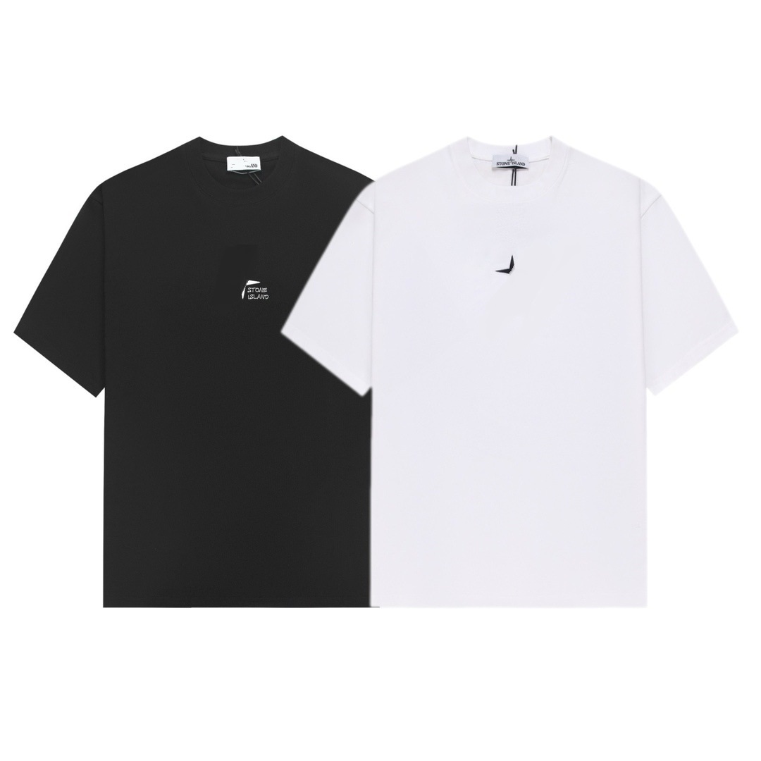 50 Color Unisex Designer KND 20894 COTTON JERSEY T SHIRT Male Print Letter Casual Short Sleeve Streetwear Women Black White Summer Tops Tee SI