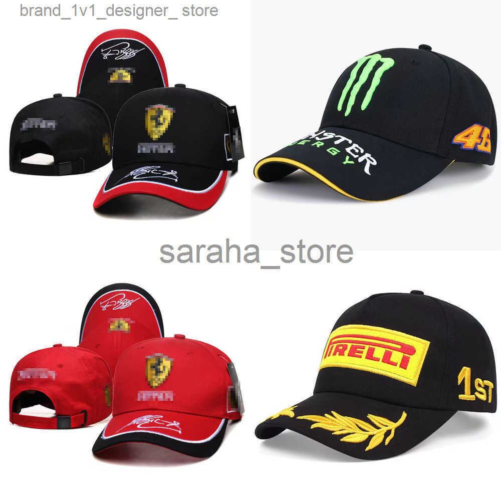 Car cap baseball cap outdoor sunshade cap F1 racing cap Man TT international race cap fan cap for men and women J250519 S250708
