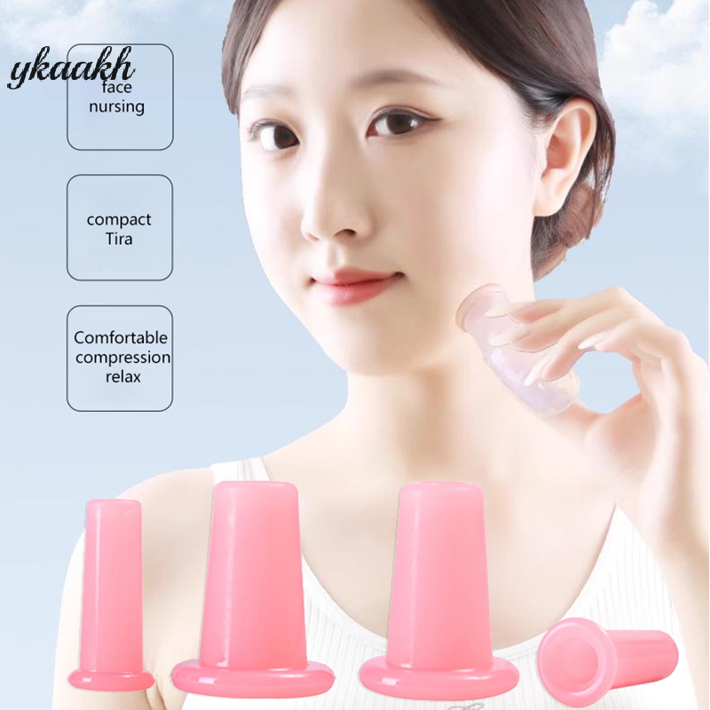 1 2 4 Pcs Silicone A Coppa Sotto Vuoto Set Barattolo Anti -Cellulite Cazzo Di A…