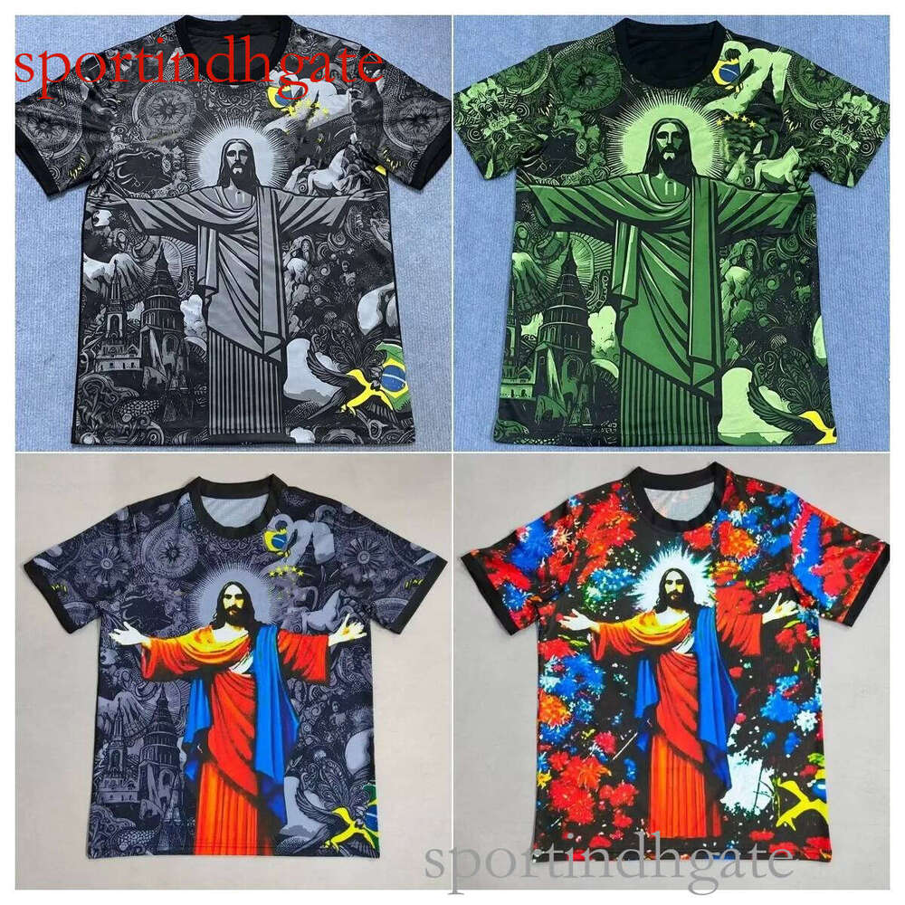 Brazil Football Team Jersey 2025-2026 Special Concept Kit: Breathable Soccer Shirt for Men, Women, and Youth - Lightweight Fan Apparel