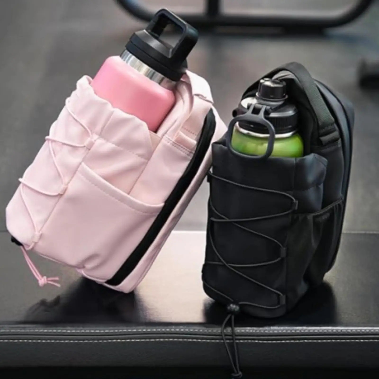 Magnetic Gym Bag Multipurpose with Pocket Wear Resistant Workout Pouch Water Bottle Pouch for Travel Sports Yoga Camping Work 250709
