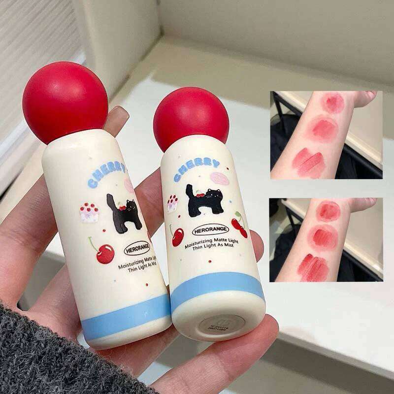 HERORANGE Meow Whisper Mirror Lip Gloss - Moisturizing Long-Lasting, Water-Glossy, Perfect for Spring/Summer X250709