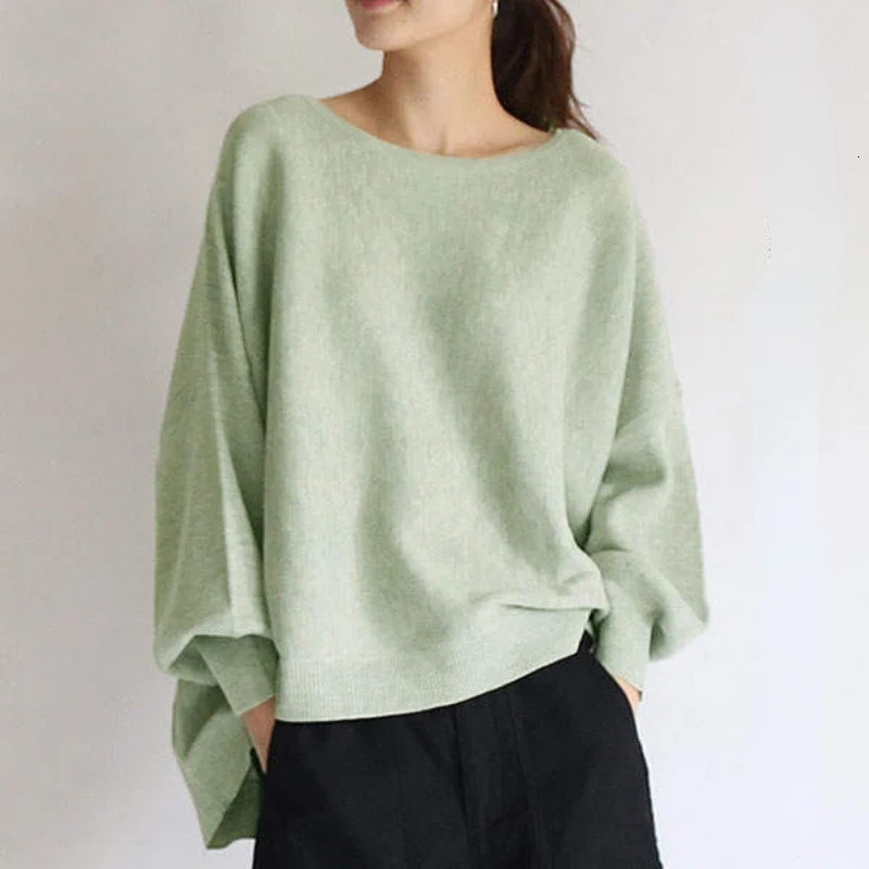 Oceanlove Hoodie Japan Style Back Bandage Loose Autumn Winter Sweatshirts Elegant Solid Casual All Match Women Hoodies 250709