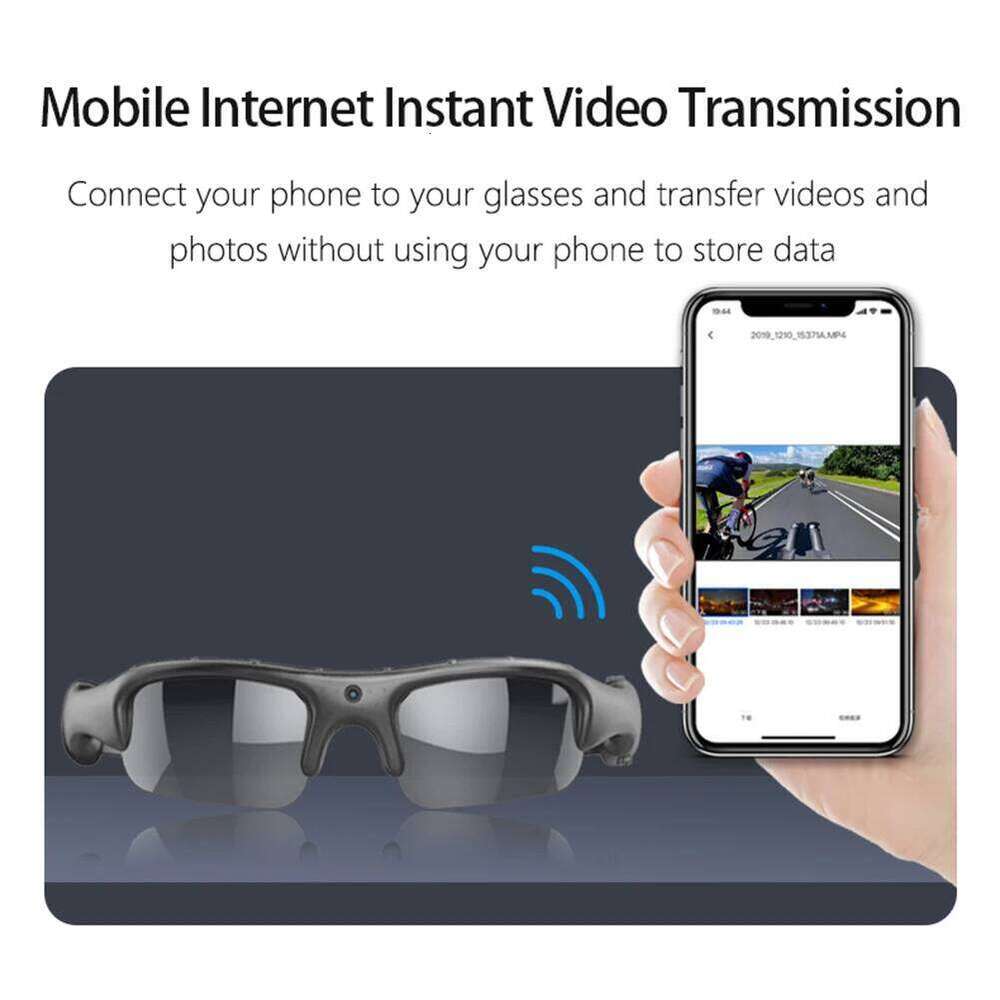 Brand-name smart HDP WIFI sports with camera and recording glasses