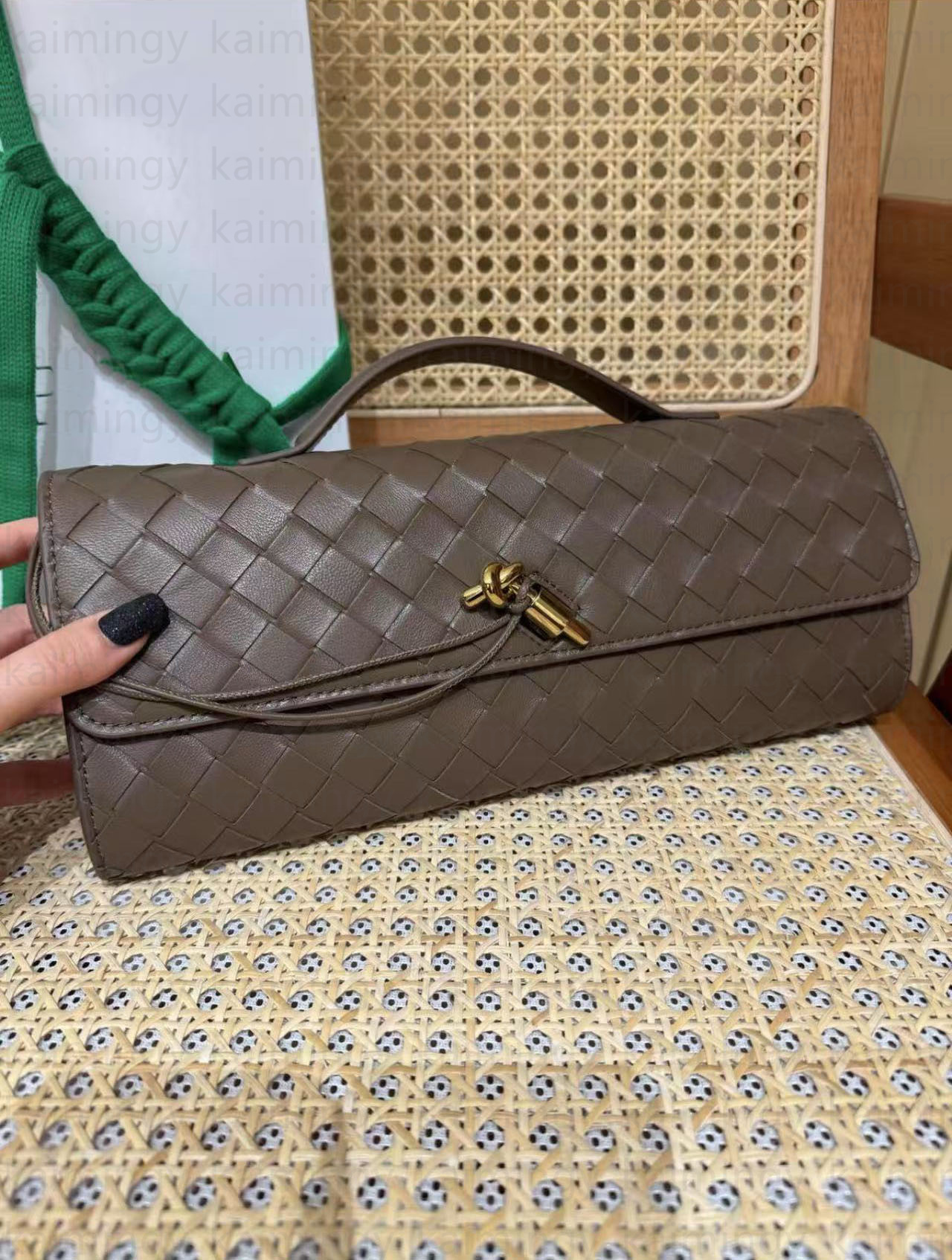 Classic Designer bag size:31-13-3cm women's clutch bag Shoulder Bags Top quality purse Designer Wallet for women gift with Complete packaging box Andiamo bag