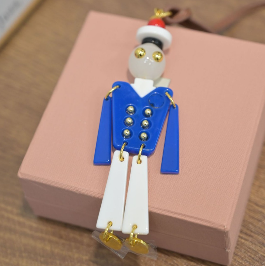 Unique Style Bag Charm Key Chain DIY Robot Fashion cessory for Handbags Bkpks and Car Keys L2509284Q4S