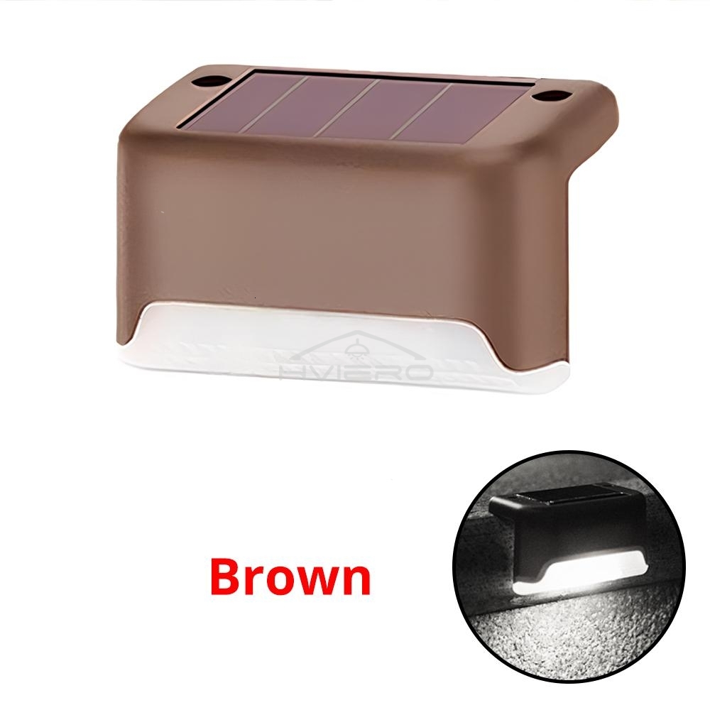 1/4/8/12/16X Solar Led Outdoor Garden Lights Warm White Waterproof Night Stair Fence Villa Campus Farm Park Decor Lighting Bulbs