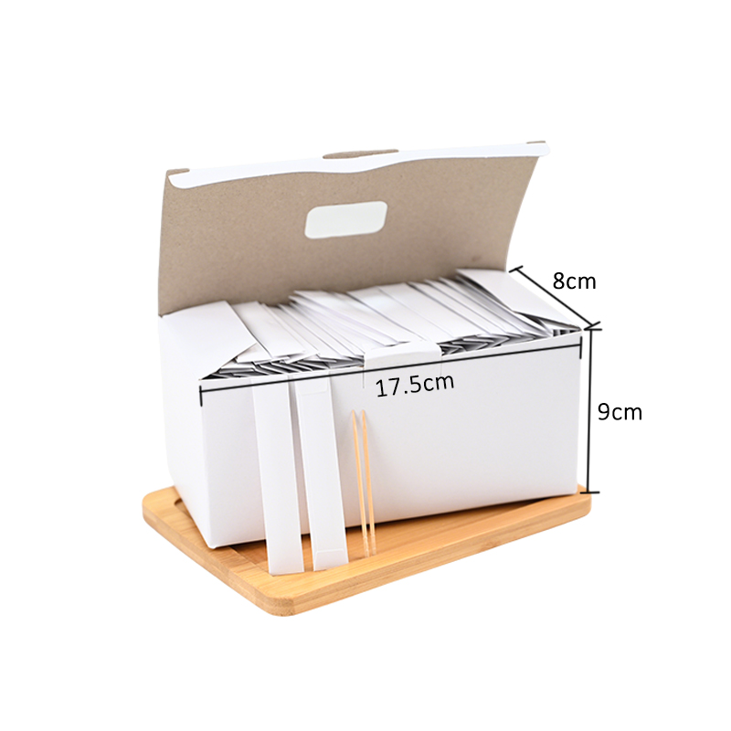 White Coated Paper Toothpick Packs for Hygiene convenience