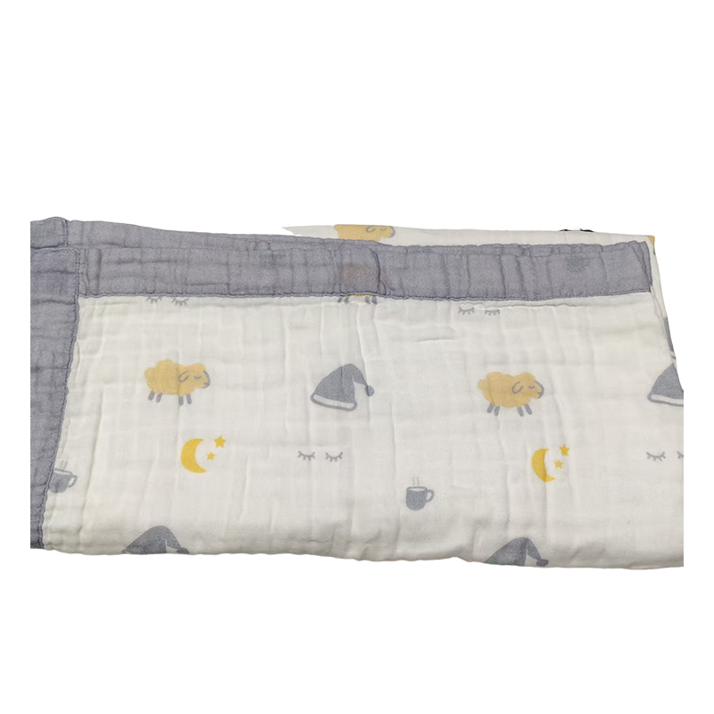 Newborn baby bag, single newborn baby swaddling cloth, pure cotton thin cloth, baby blanket, delivery room cloth, summer blanket 120*120