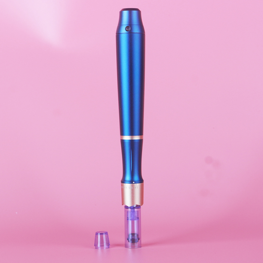 Wireless Derma Microneedling Device - Dermapen Facial Tool for Skin Health Care MTS Rejuvnation Anti Aging Mesotherapy