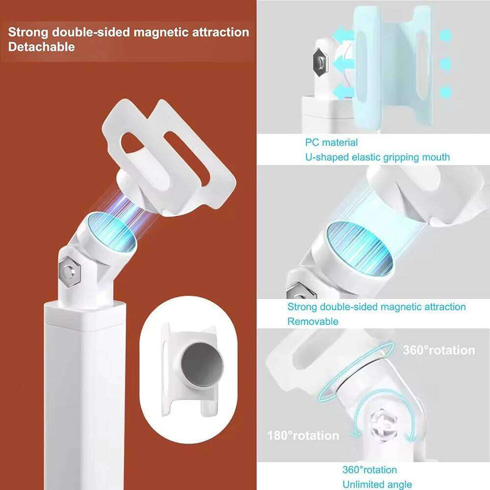 White Mini Handheld with Stand USB Rechargeable Nail UV Light Fast Curing for Gel Nails Portable Lamp X250710