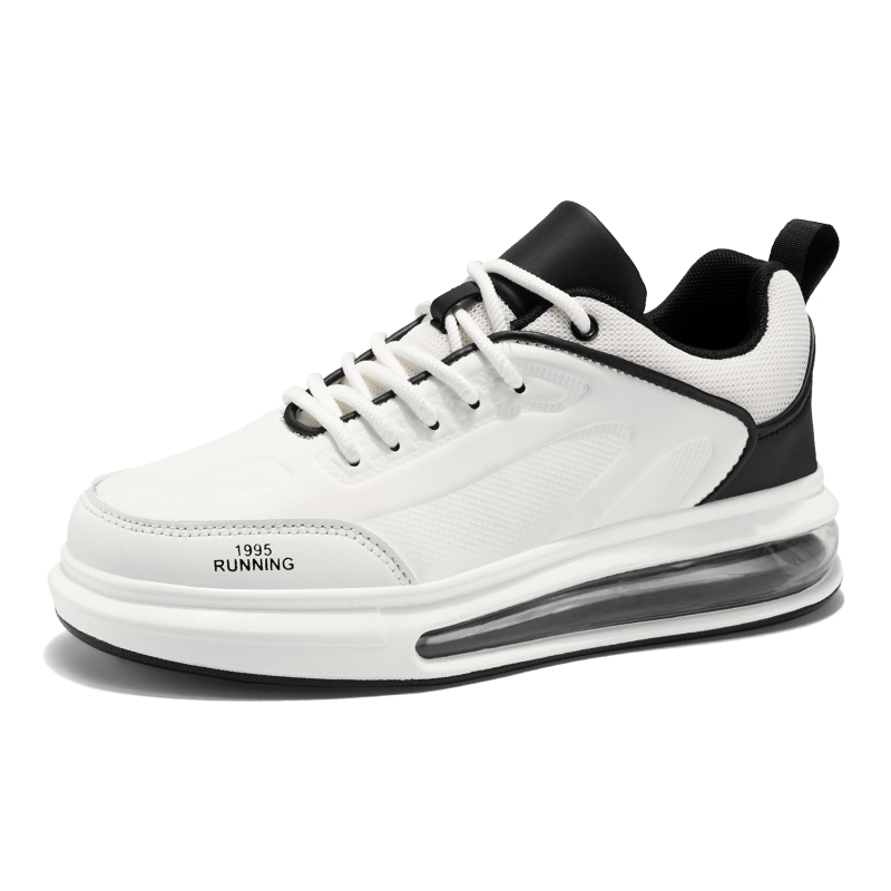 9020- New Forrest Gump Shoes Men's Trendy Brand Soft Bottom Comfortable Running Sports Leisure Height Increasing Korean Version Board Shoes Dad S