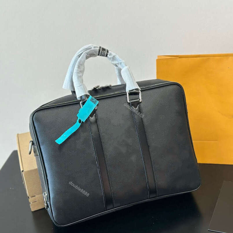 Mans Women laptop handbags business luxury designer Hand briefcases leather handbag Document Bag computer bags messenger bag tote shoulder travel bag work bag