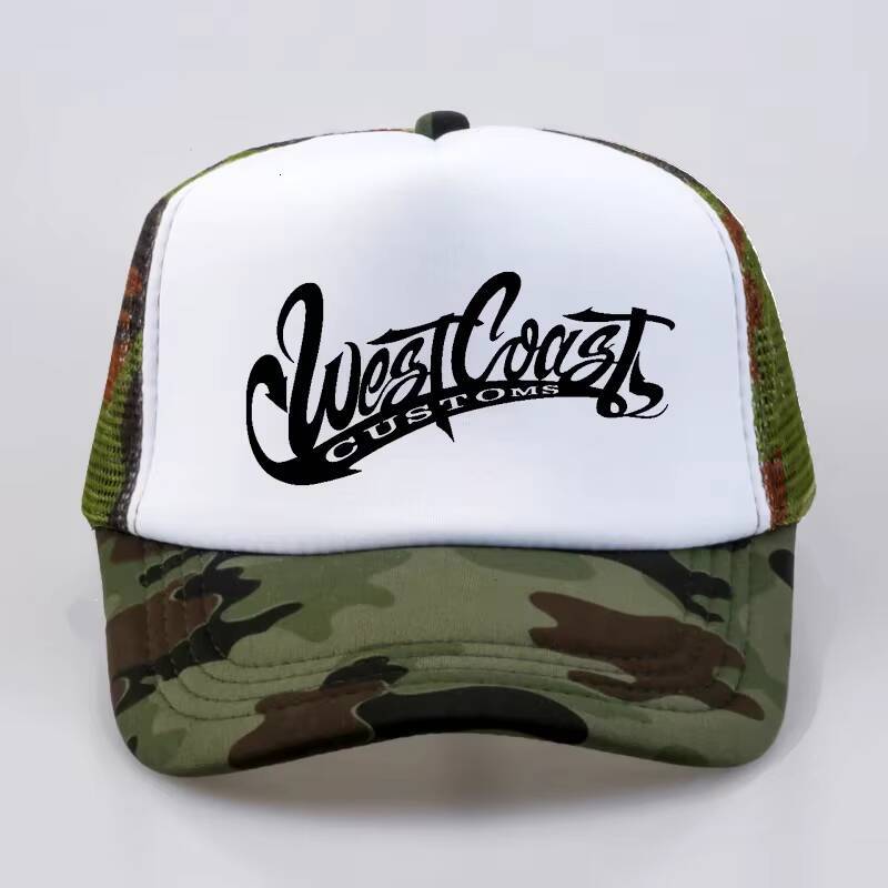 Men Women west coasts customs GLDAN NEW hat Letters Print Baseball Caps Summer Hip Hop Casual cool mesh trucker cap hats ddmythur